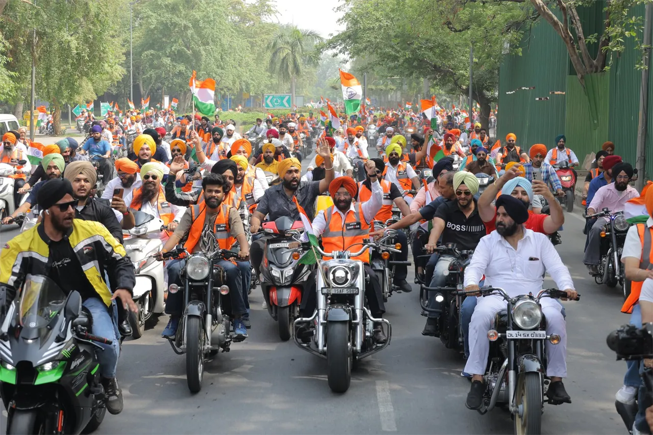 SIKH SAMAJ, DELHI TIRANGA YATRA