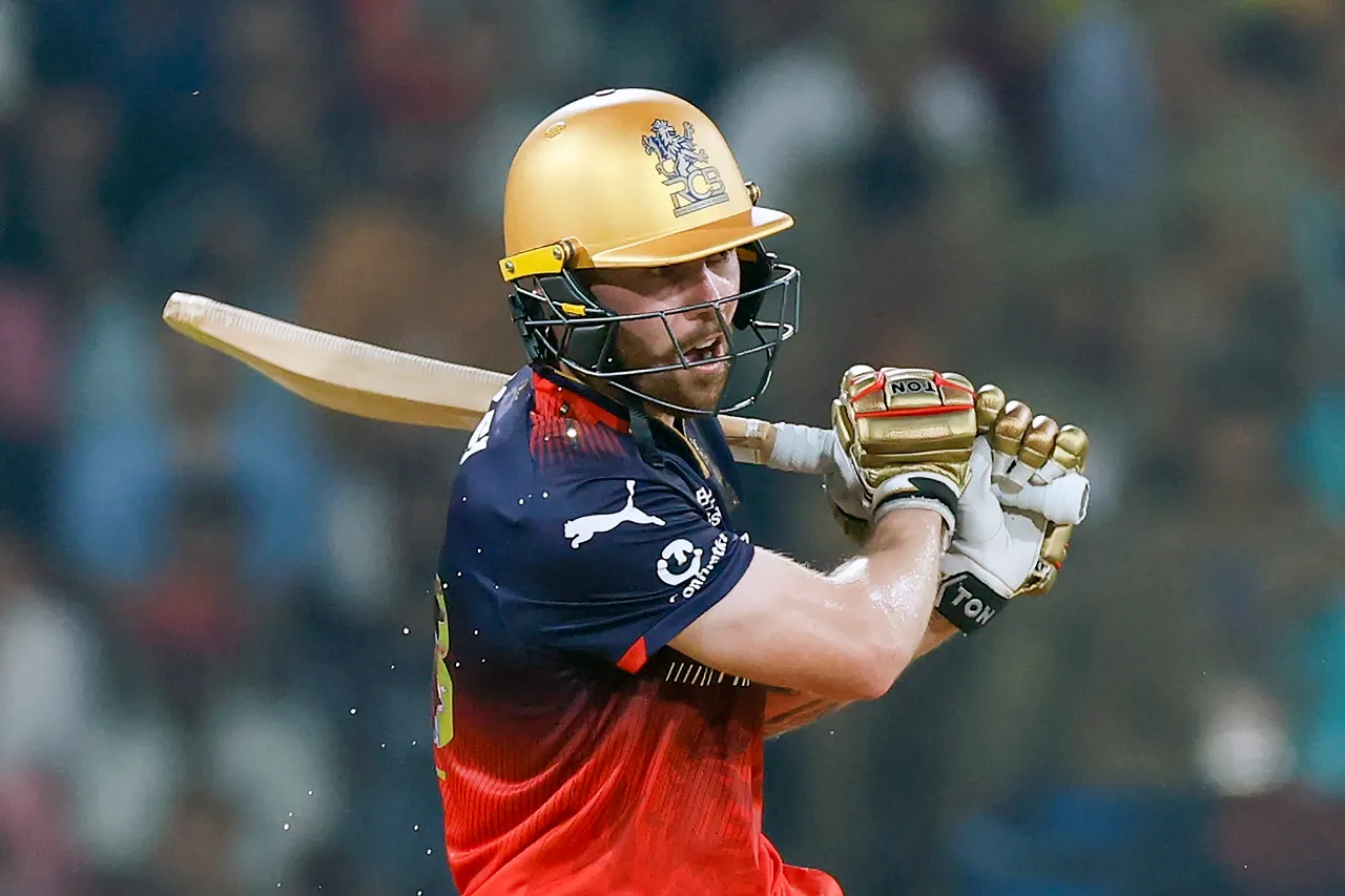 Royal Challengers Bengaluru's Phil Salt plays