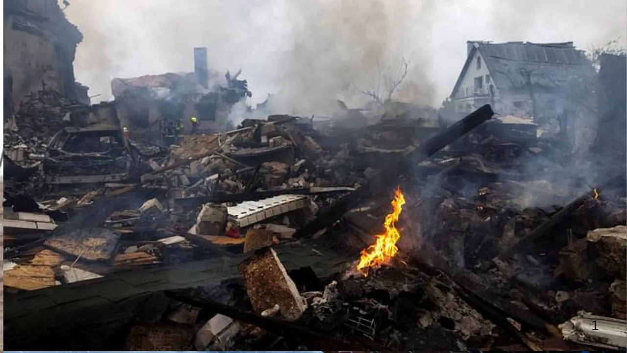 Russia's biggest airstrike ever, 367 drone-missiles fired