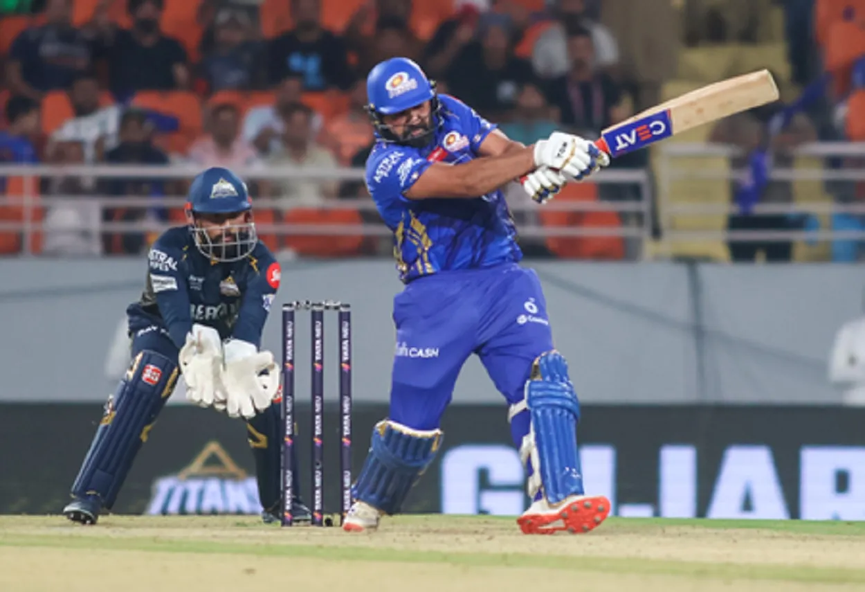 Mumbai Indians' Rohit Sharma