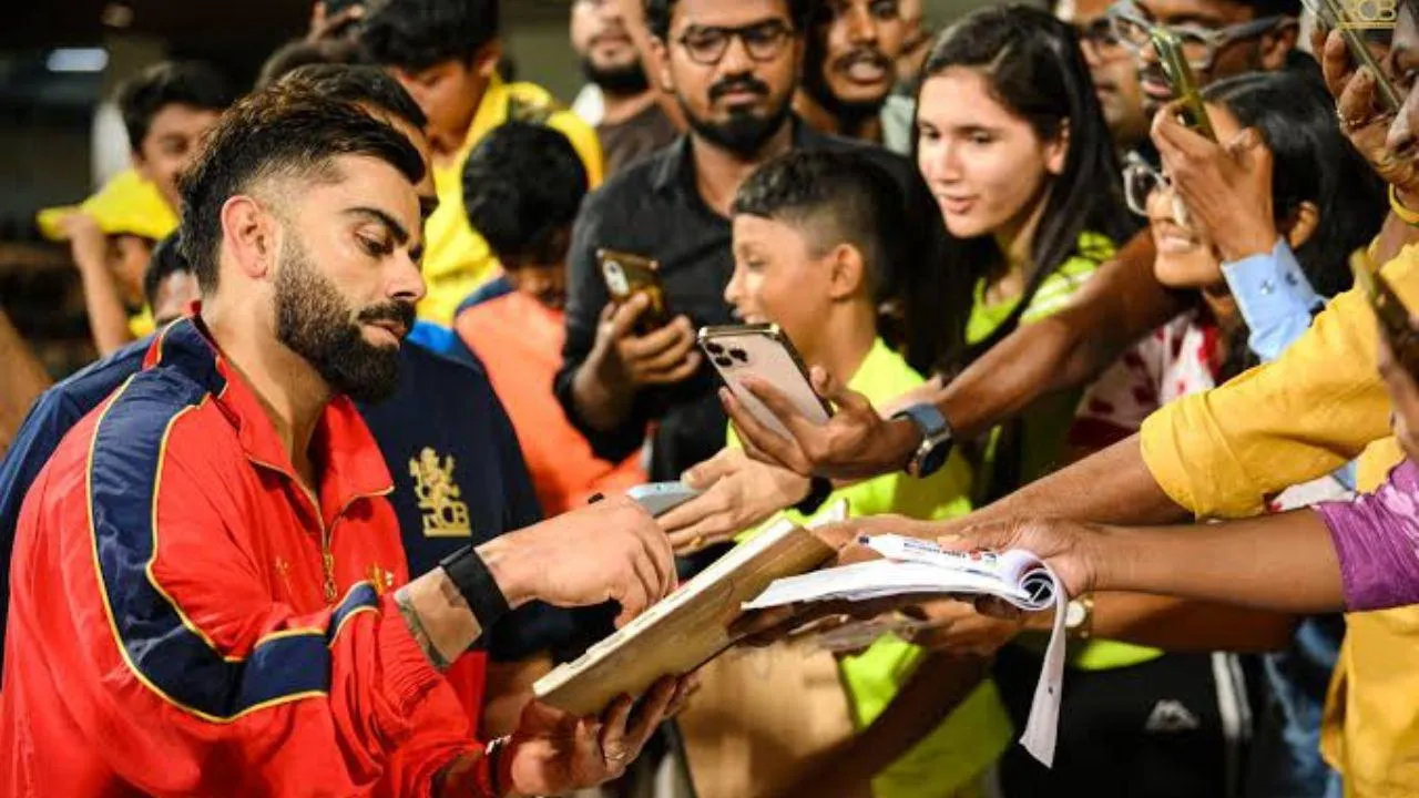 virat kohli autograph