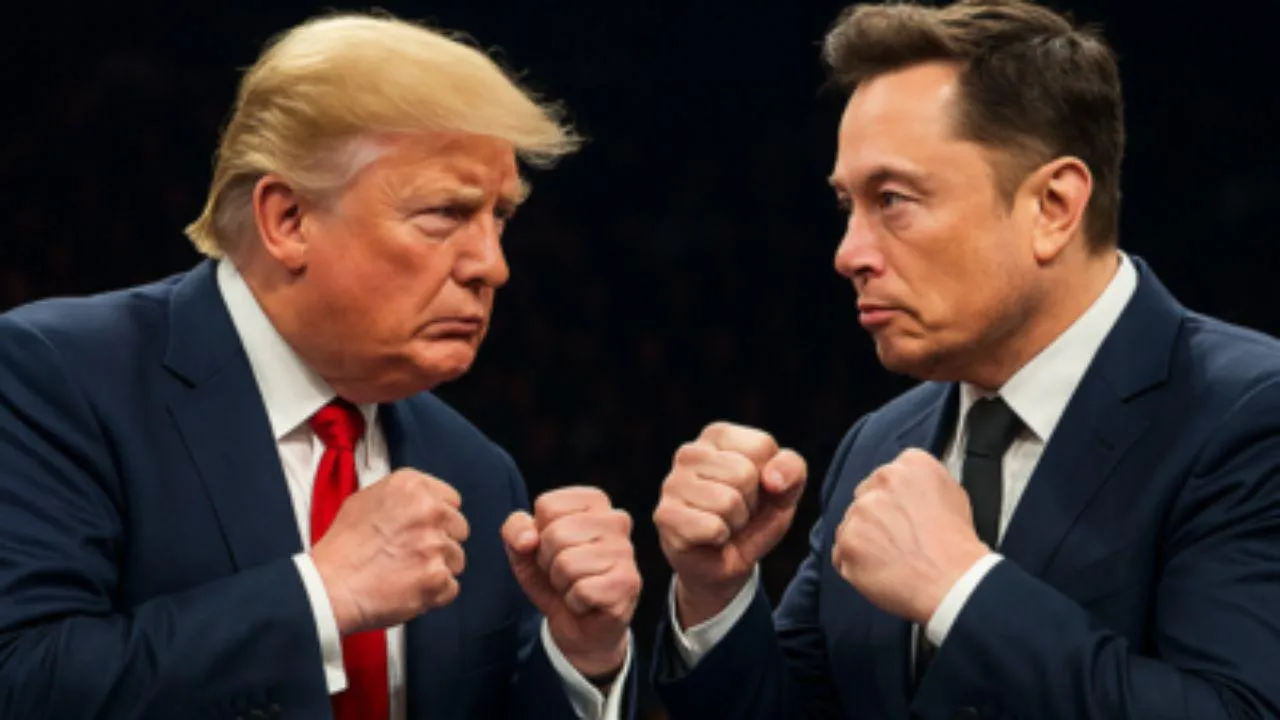 Donald Trump and Elon Musk