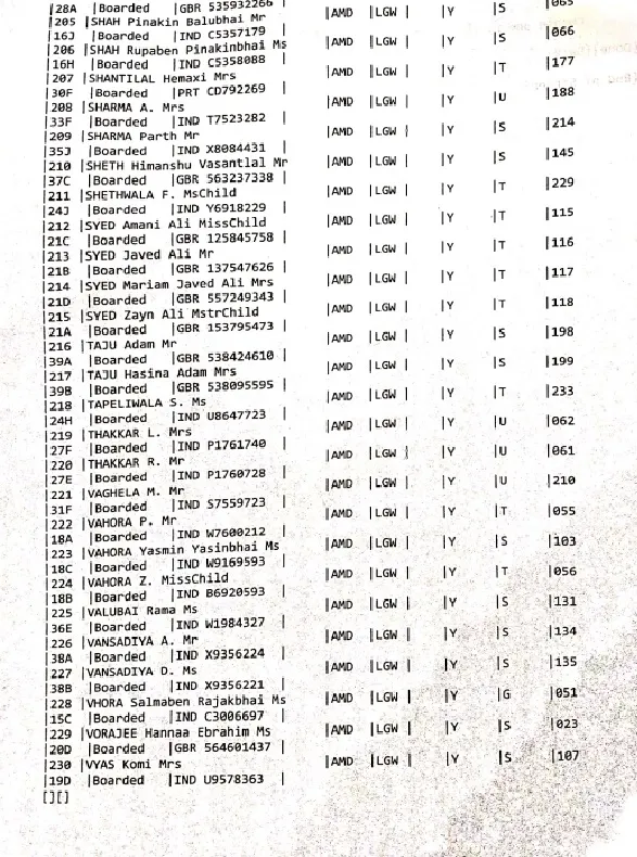 plane crash list 1