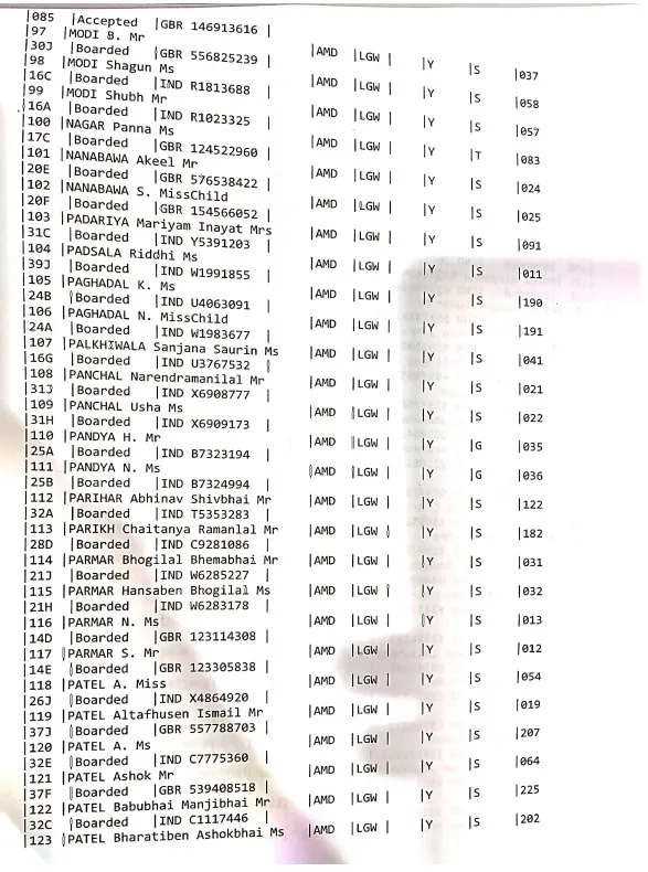 plane crash list 5
