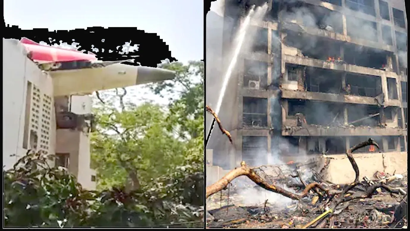 अहमदाबाद विमान हादसा: खौफनाक मंज़र-डॉक्टर हॉस्टल से टकराया, जानिए — रूह कंपा देने वाली सच्चाई! | यंग भारत न्यूज