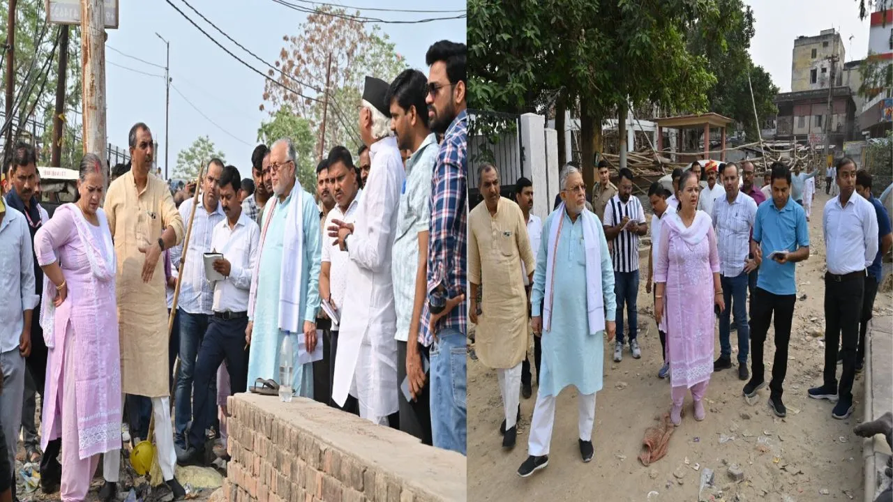 वार्डों में गंदगी देख मंत्री सुरेश खन्ना का चढ़ा पारा
