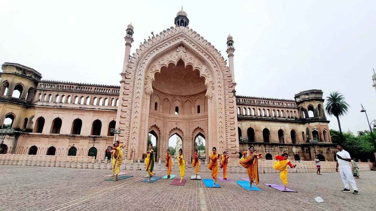 Lucknow University is preparing for Yoga Day 