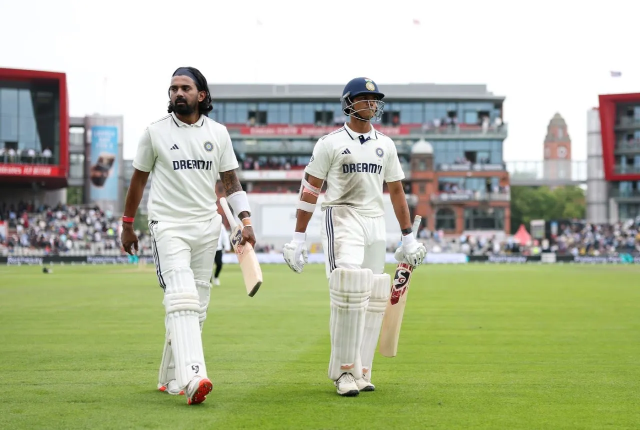 KL Rahul and Yashasvi Jaiswal saw out the first session, England vs India, 4th Test, 1st day, Manchester, July 23, 2025