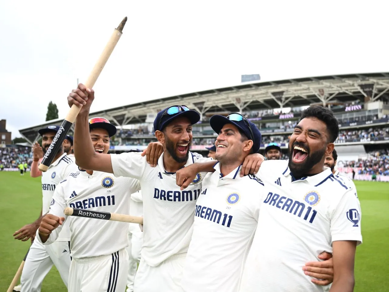 India soak in their victory, England vs India, 5th Test, 5th day, The Oval, August 4, 2025