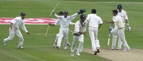England v India, Third Test, Headingley, 22-26 August 2002