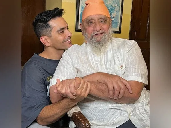 Actor Angad Bedi extends warm birthday wishes to his father Bishan Singh  Bedi