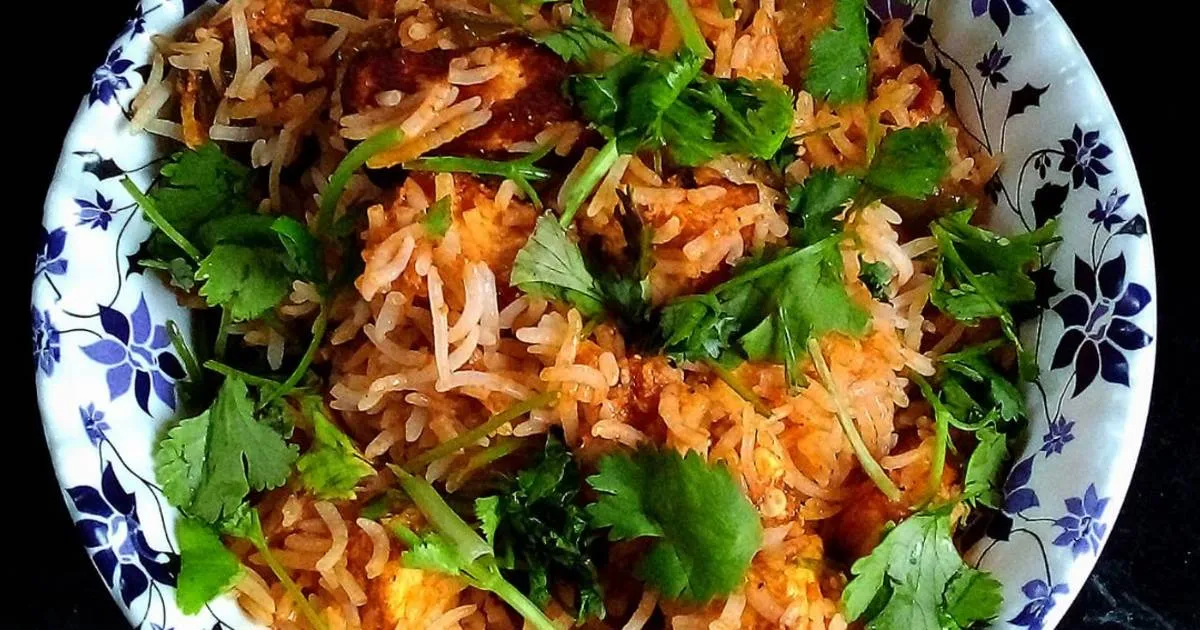 কাঁচকলা বিরিয়ানি