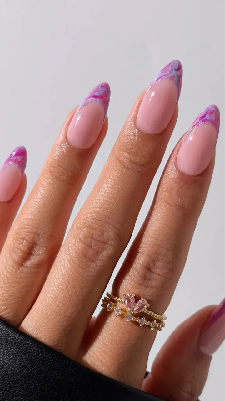 Marble Nails