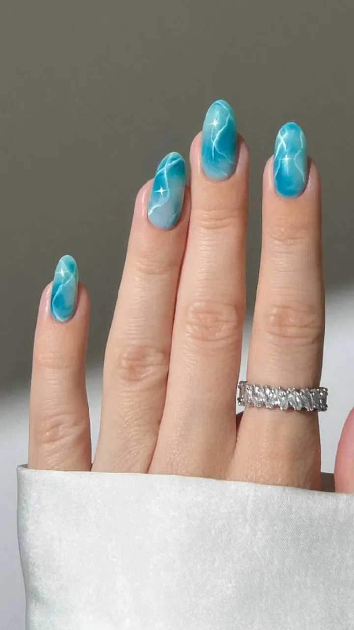 Marble Nails