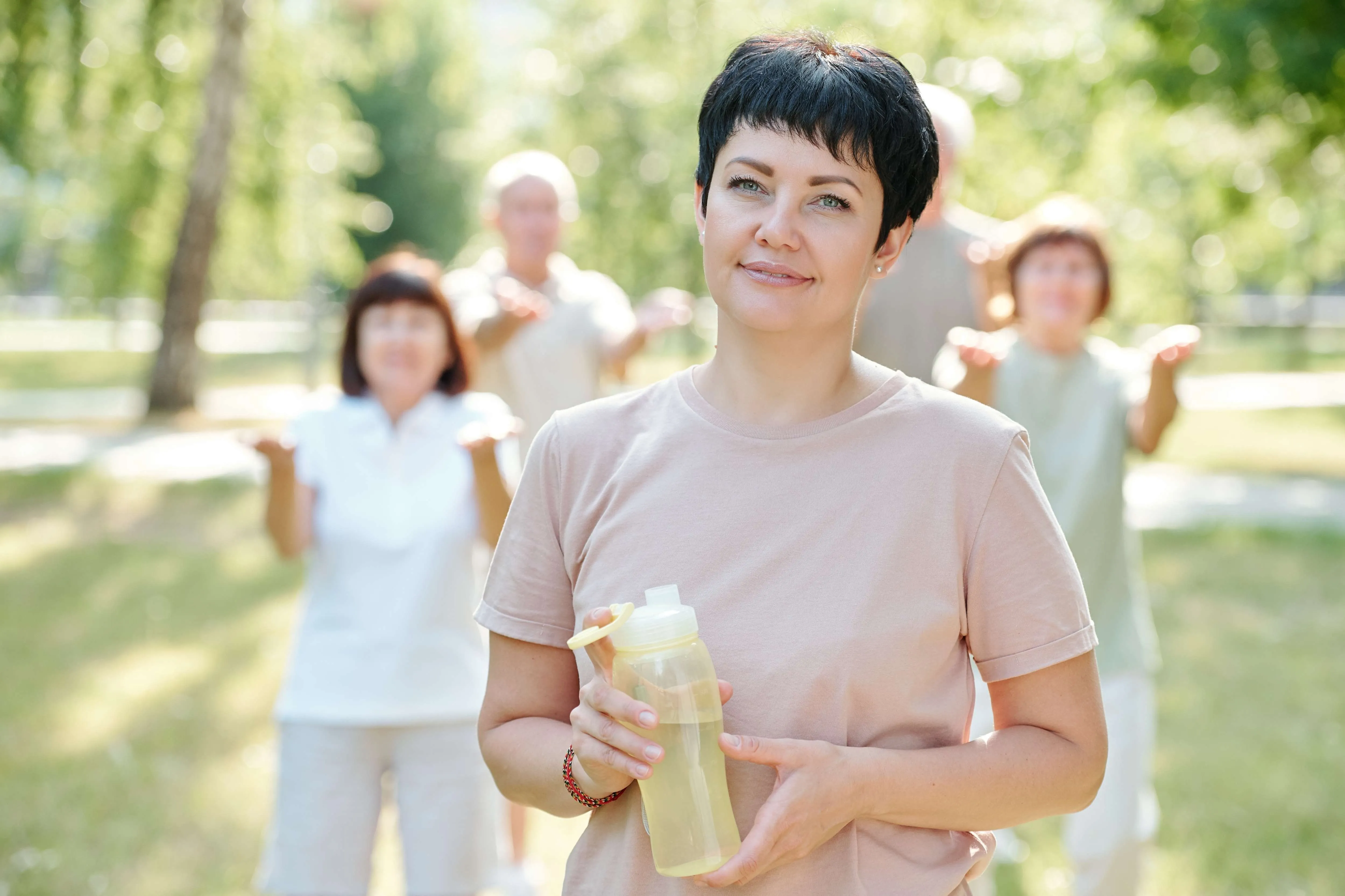 Healthy person