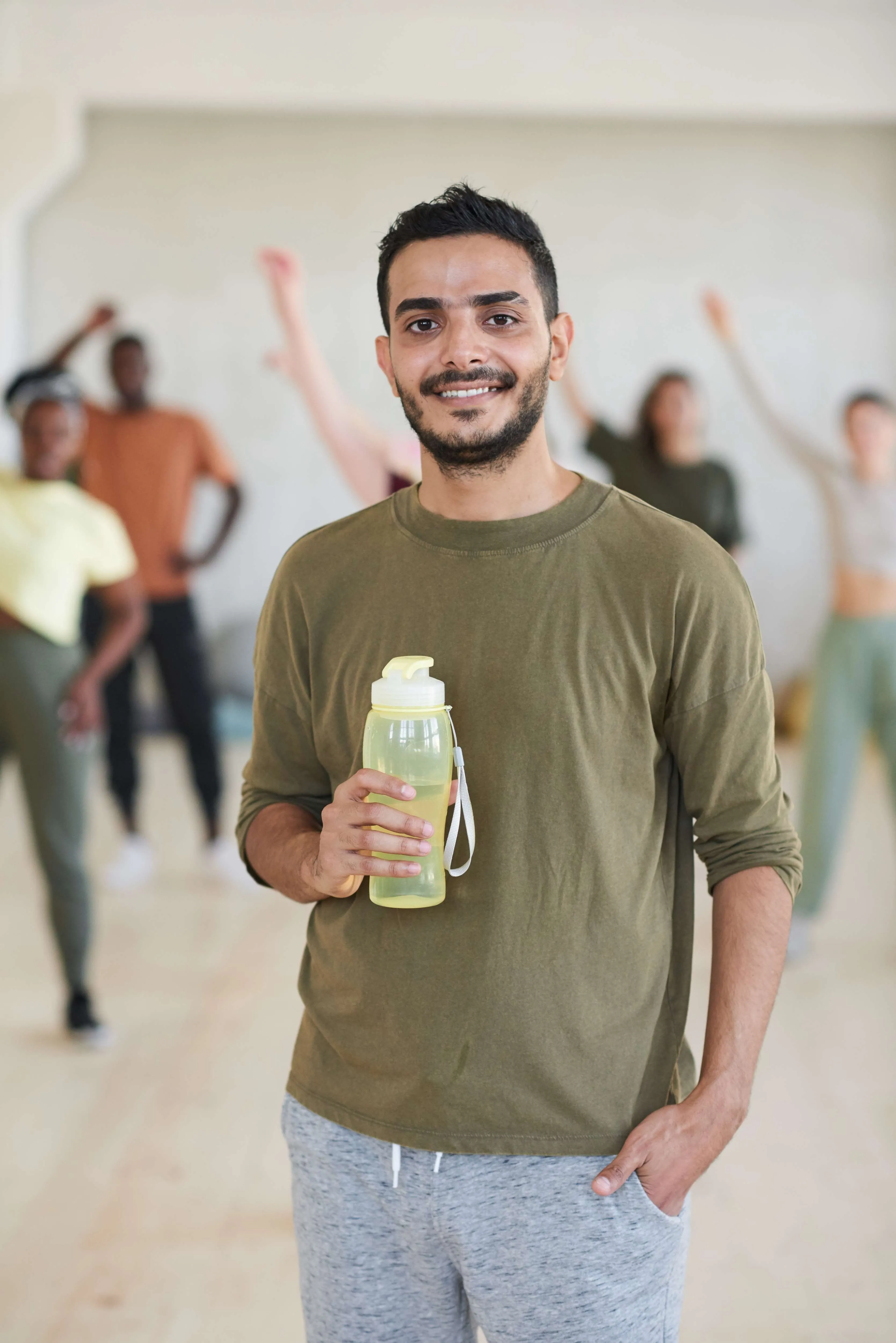 Healthy person