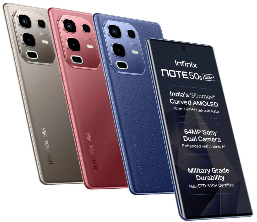 Infinix Note 50s 5G new phone