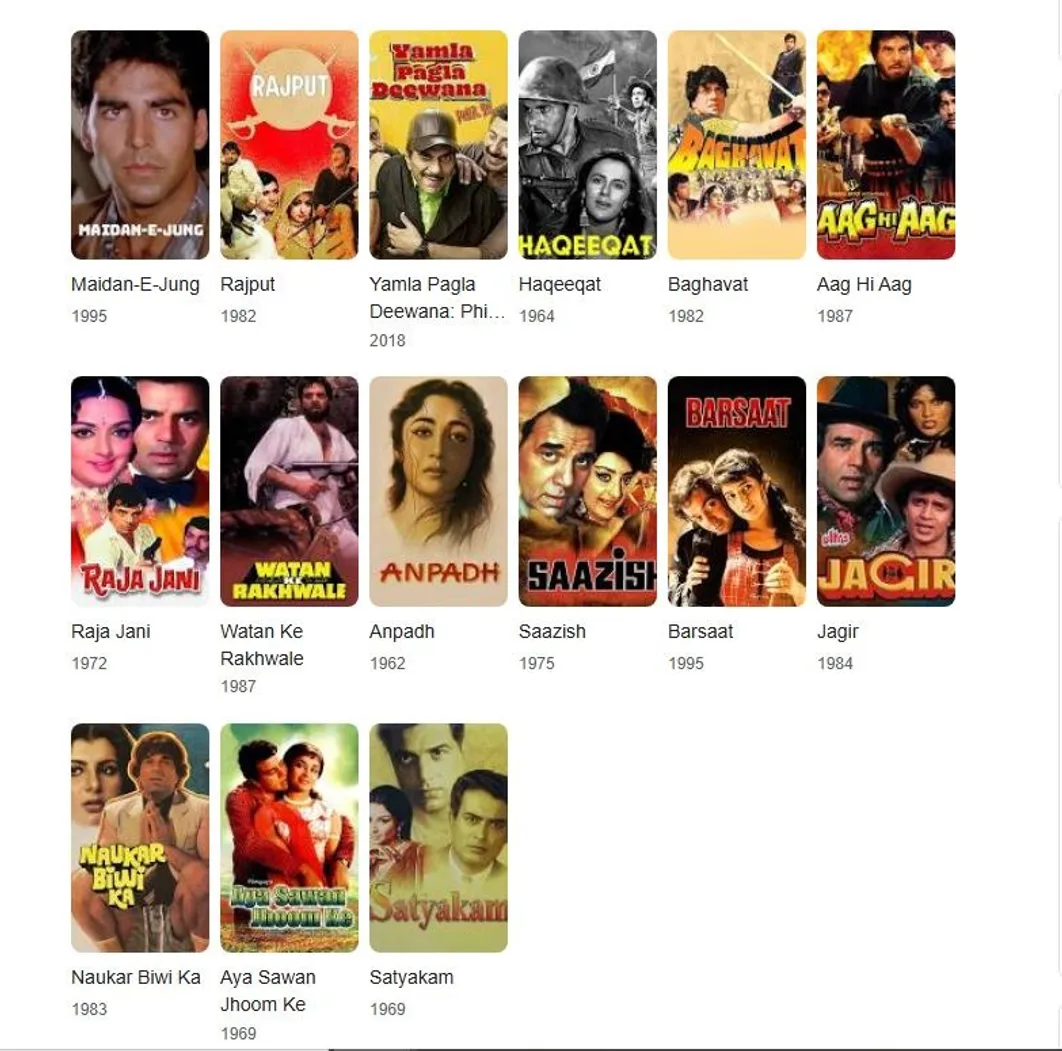 dharmendra movies