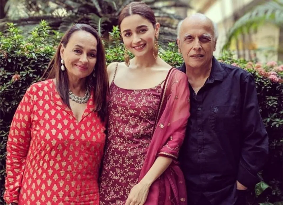 Alia Bhatt Daughter of filmmaker Mahesh Bhatt and actress Soni Razdan