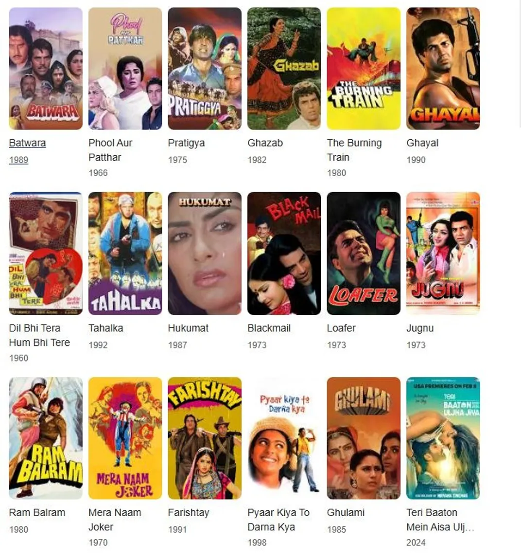 dharmendra movies