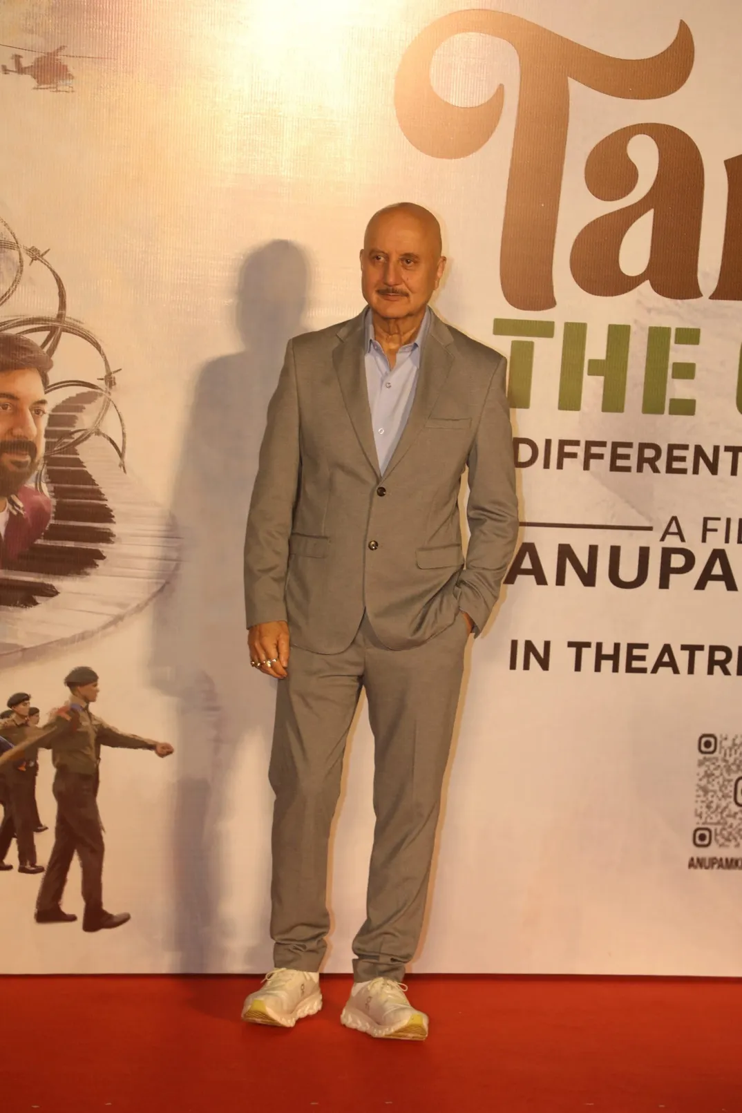 Anupam Kher Joined By Jackie Shroff, Karan Tacker At Tanvi The Great Trailer Launch