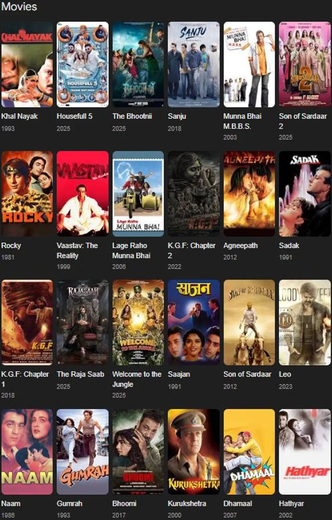 Sanjay Dutt 
