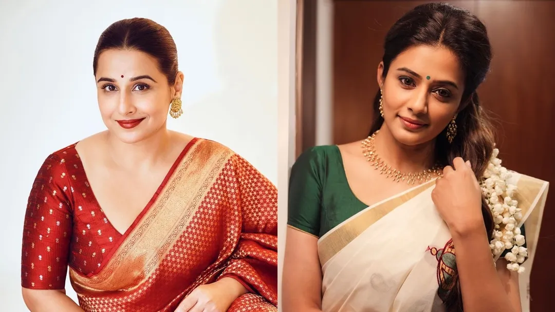 Priyamani with cousin Vidya Bala
