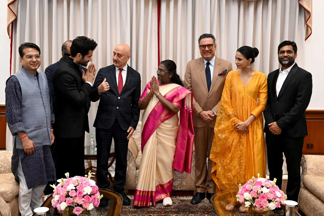 Karan Watches Tanvi The Great with the President
