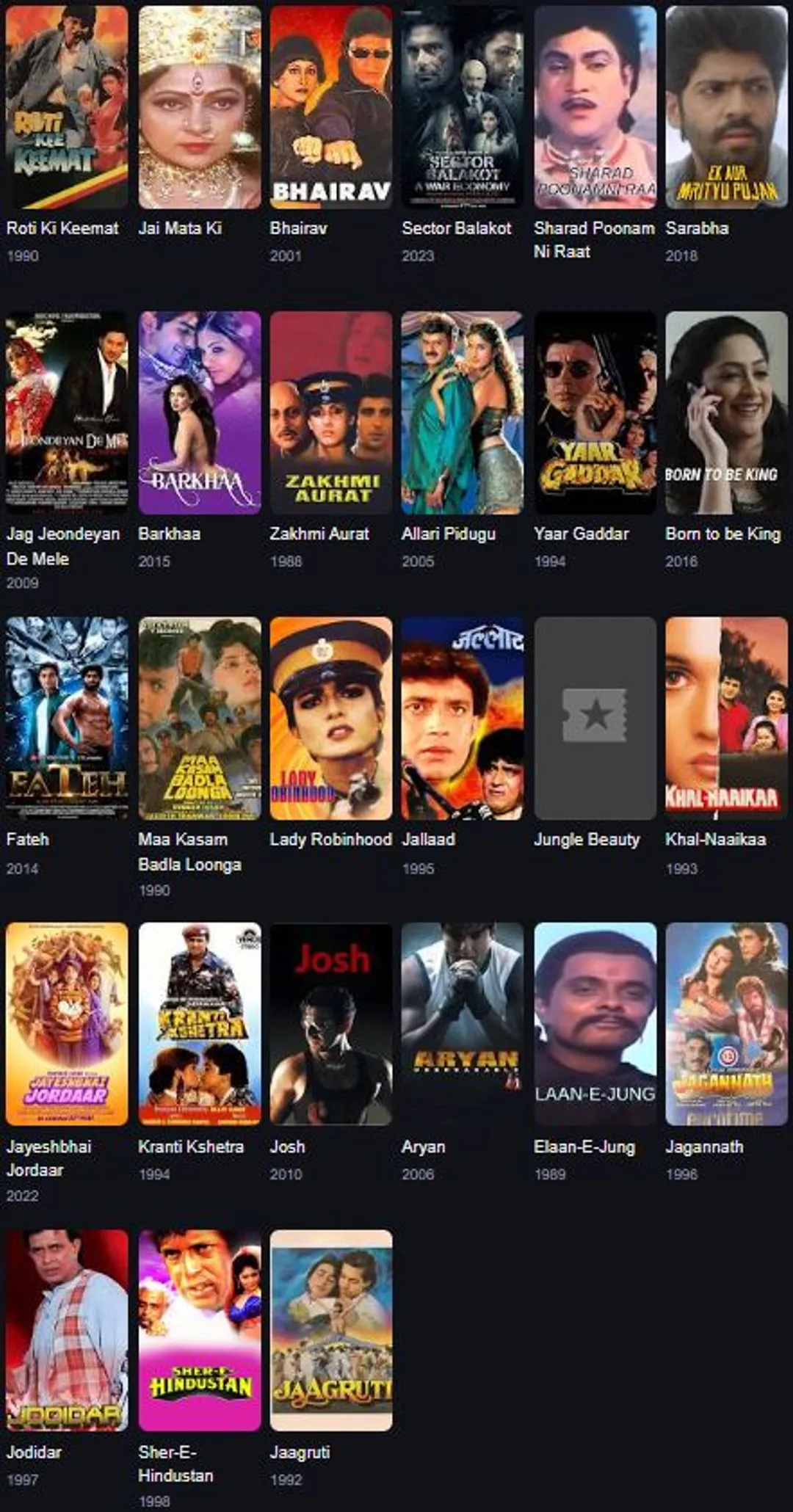 puneet issar movies and tv shows