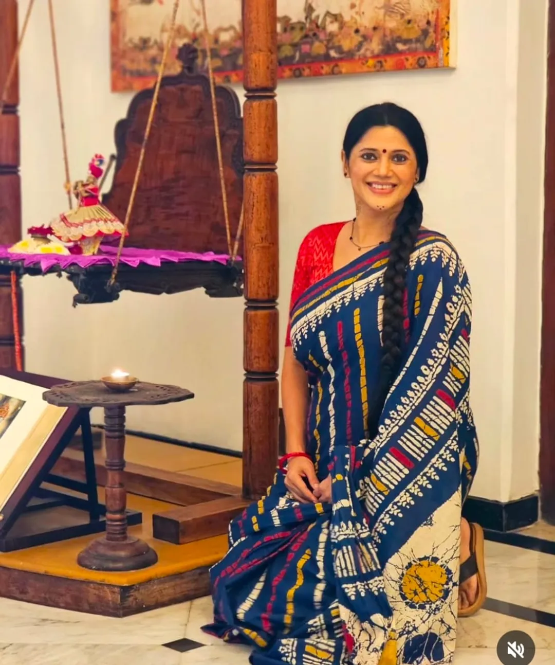 Actor Karuna Pandey of Pushpa Impossible