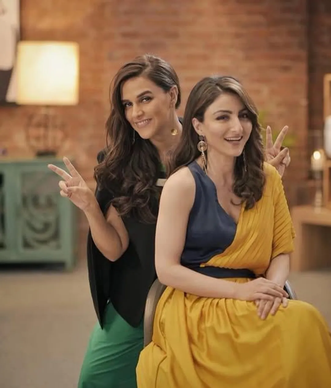 Neha Dhupia & Soha Ali Khan