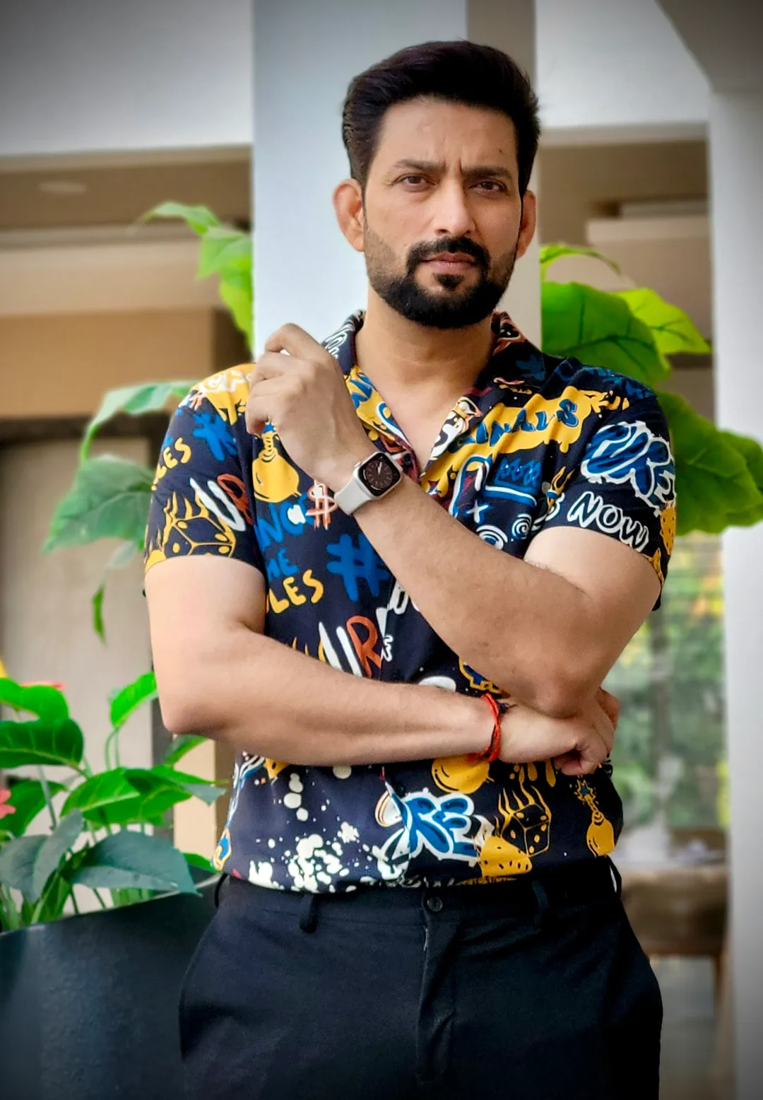 Aadesh Chaudhary Turns Makeup Room Into Creative Sanctuary on Set