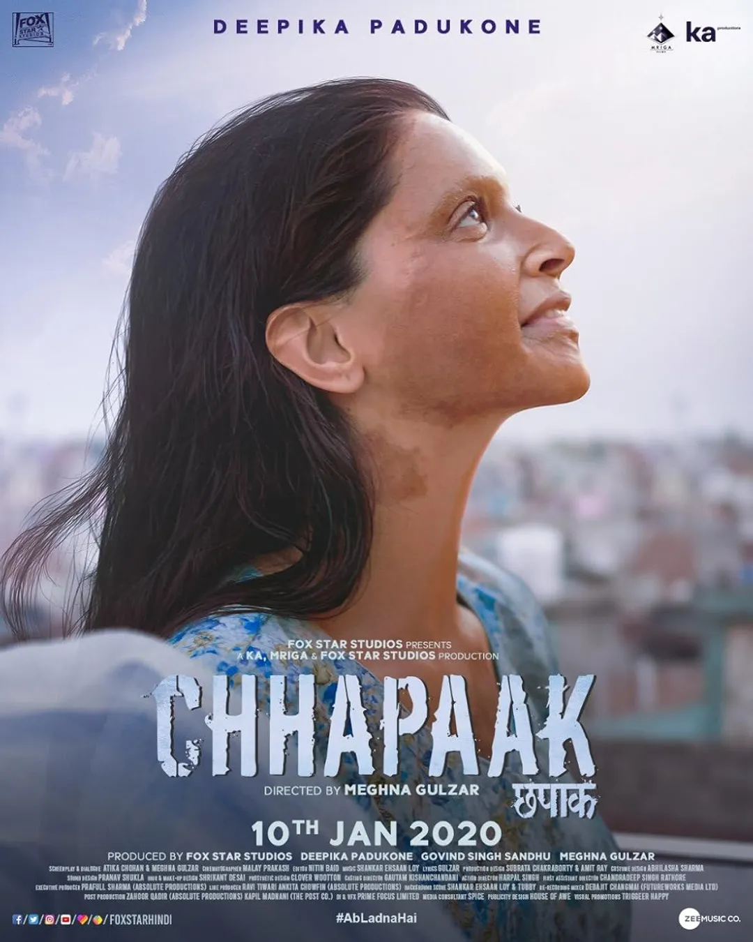 Deepika Padukone - Chhapaak (2020)