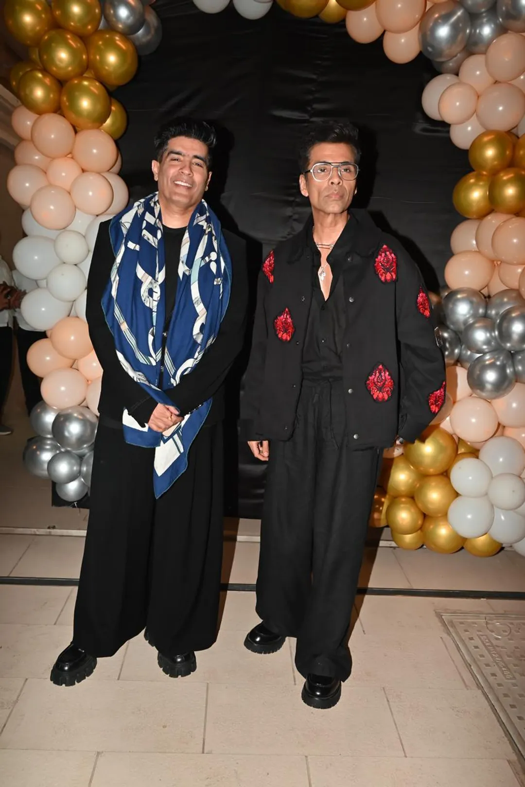 Karan Johar with manish malhotra