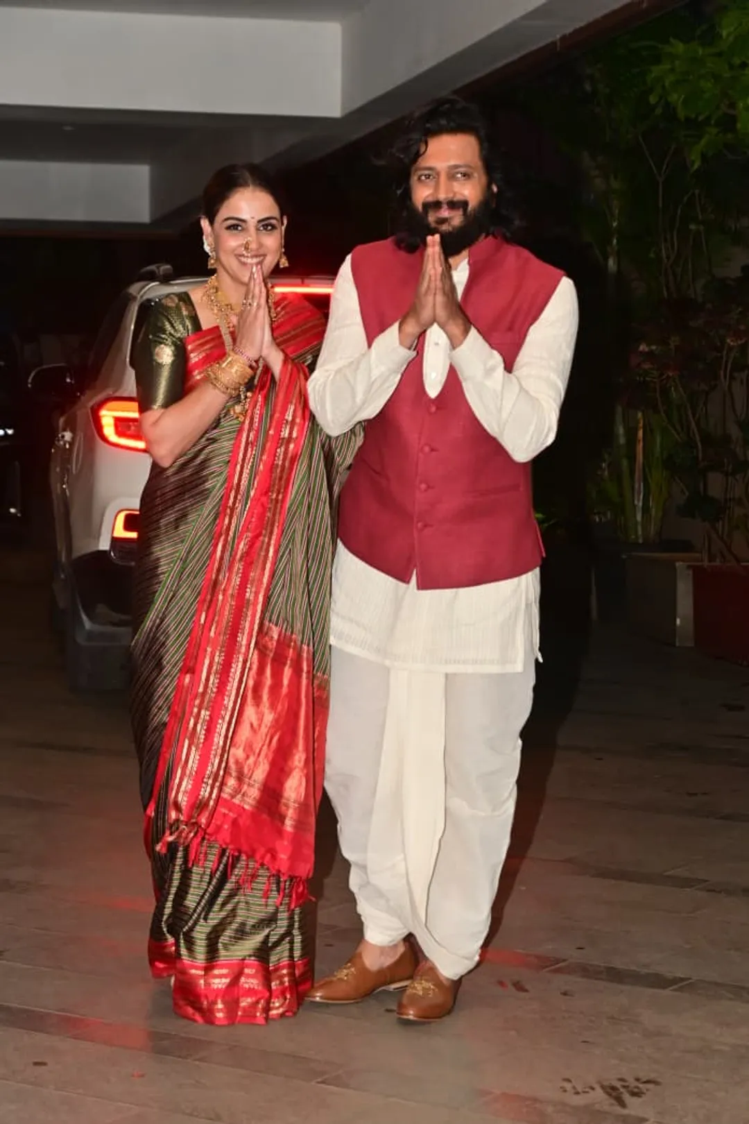 Riteish Deshmukh and Genelia D'Souza 