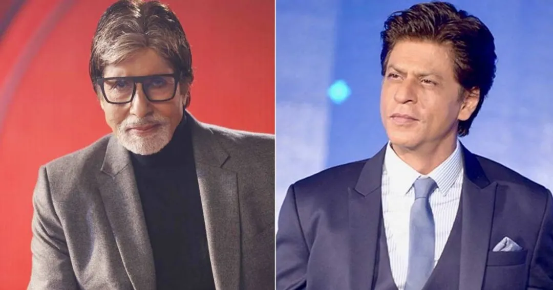 Amitabh Bachchan with Shah Rukh Khan
