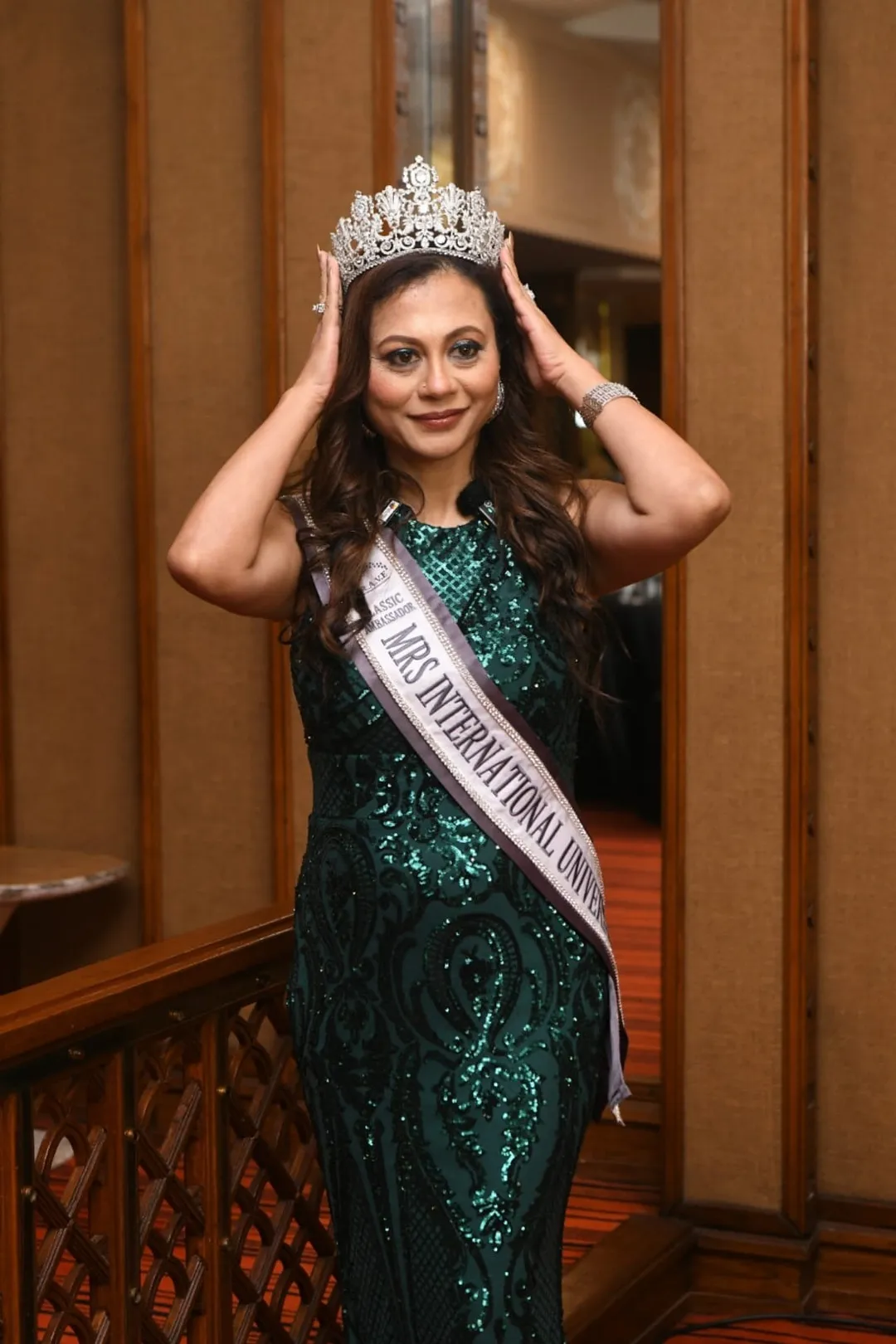 mrs international global 2025 Prerna Kumari and Madhu Singh