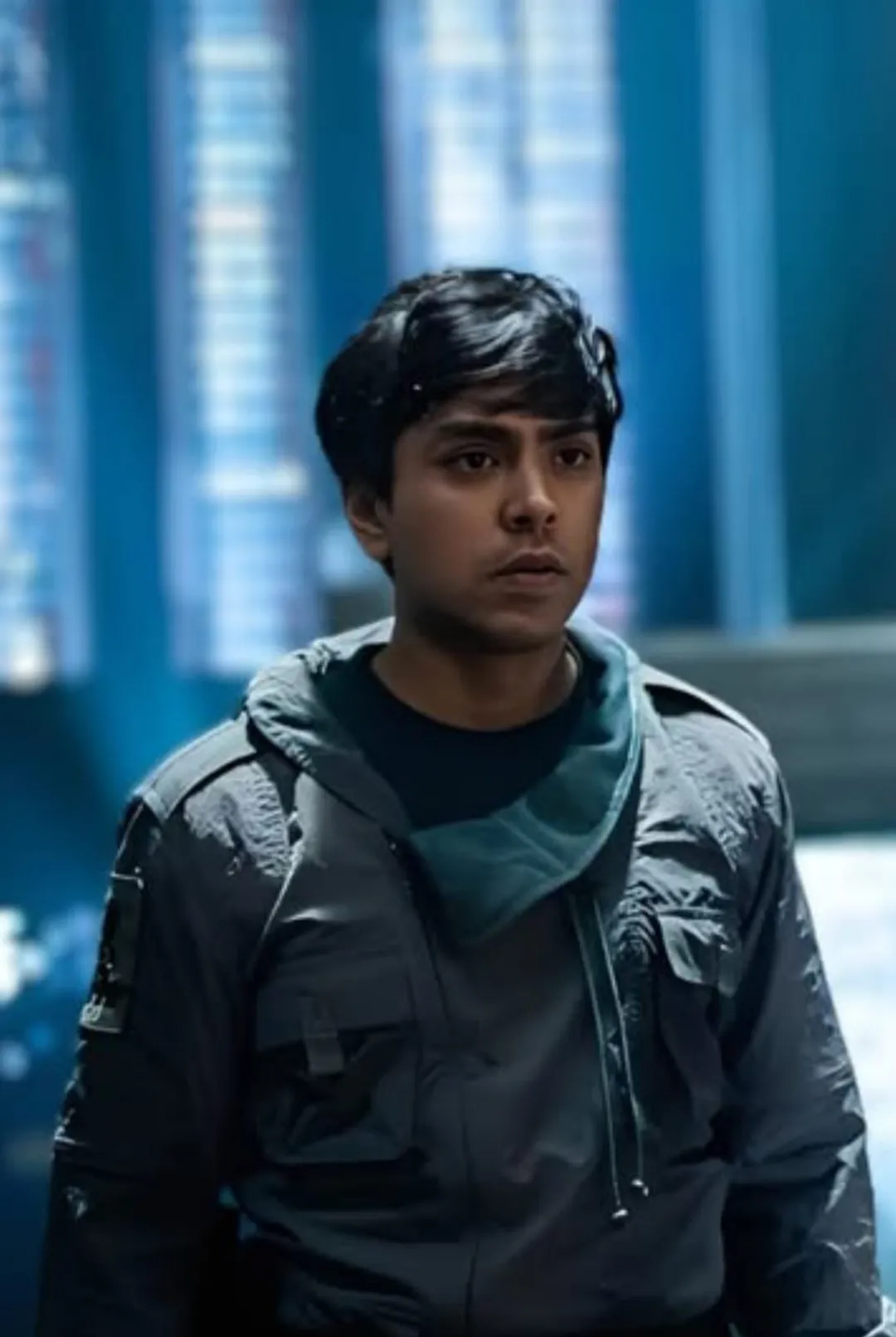 Adarsh Gourav playing a young boy role in Alien Earth streaming on Jio