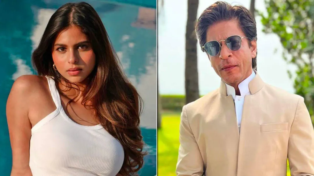 Shah Rukh Khan and Suhana Khan