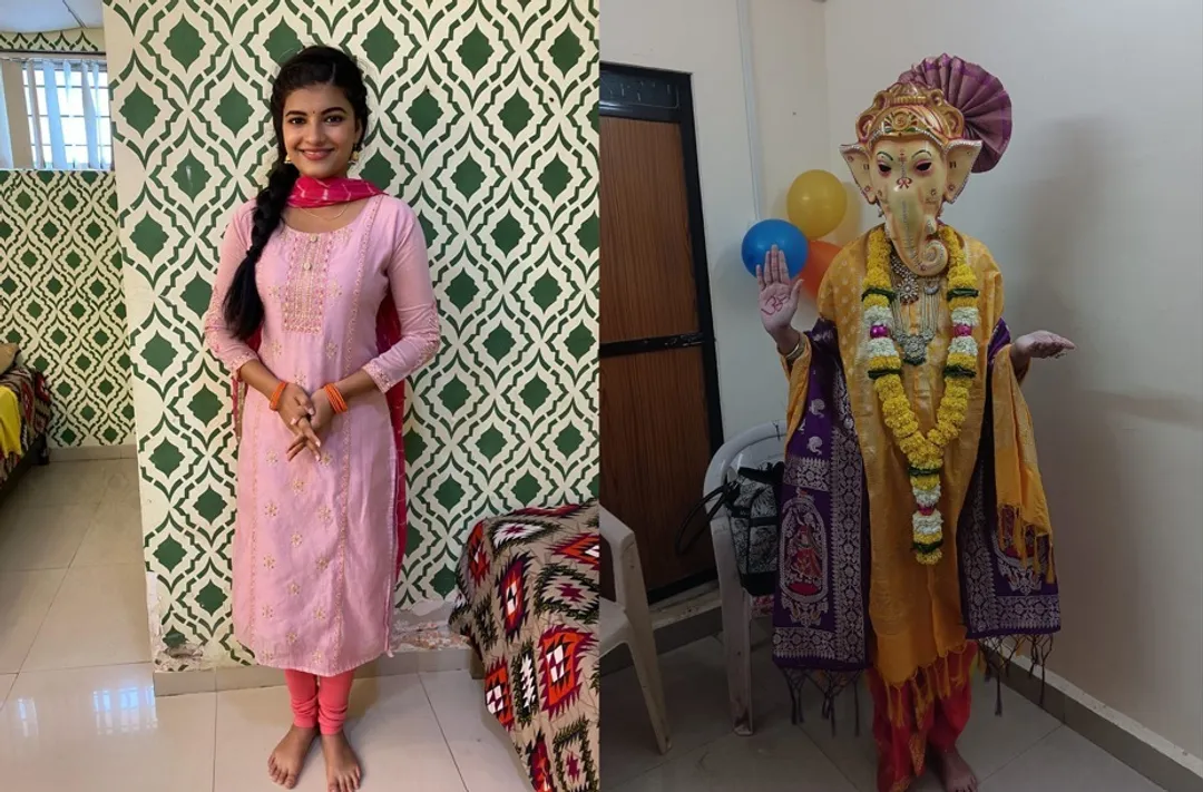 Mohak Matkar as Ganpati Bappa in Saru TV show