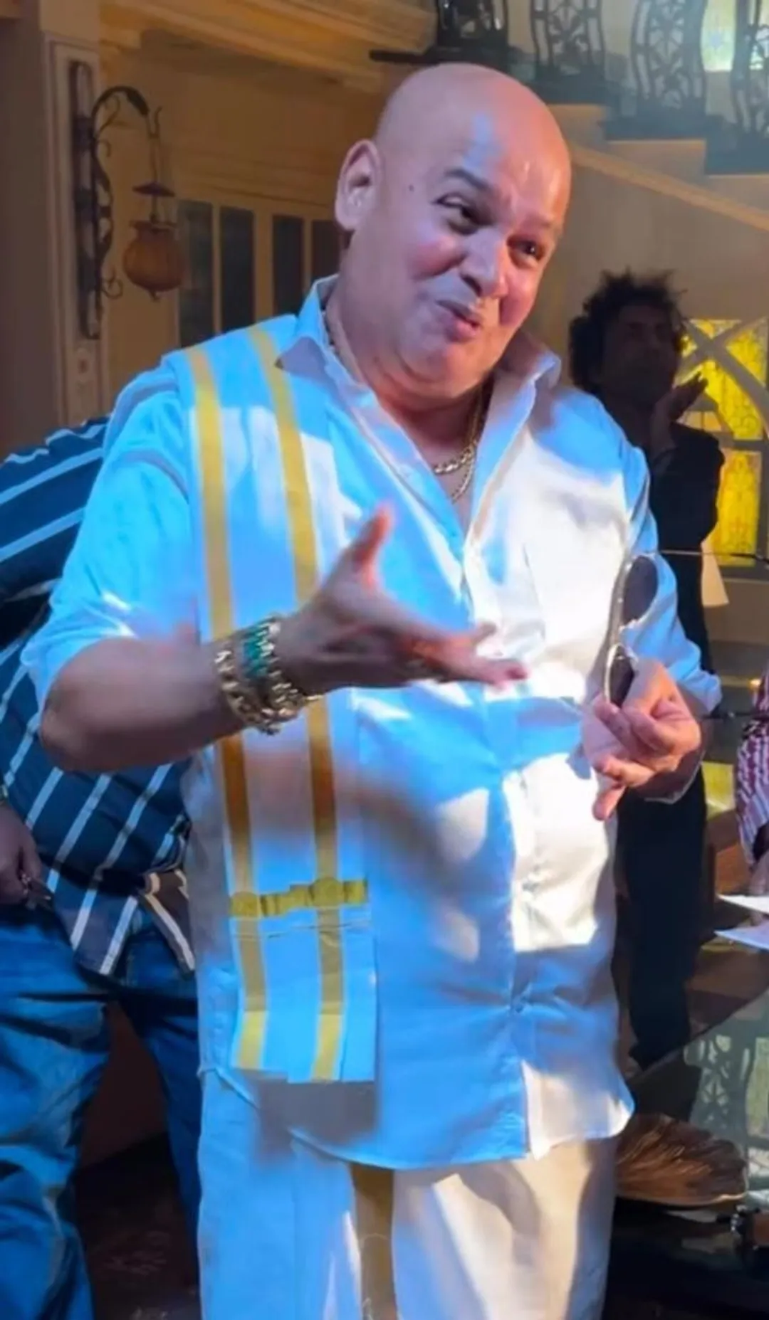 Suresh Menon as Sattkela Kutty--Don in 'Jignes Ki Shaadi'
