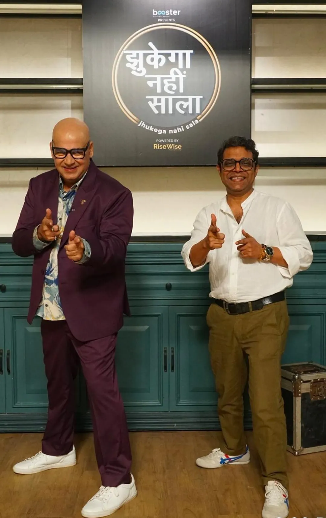 Suresh Menon with director Gyani Lall Sharma