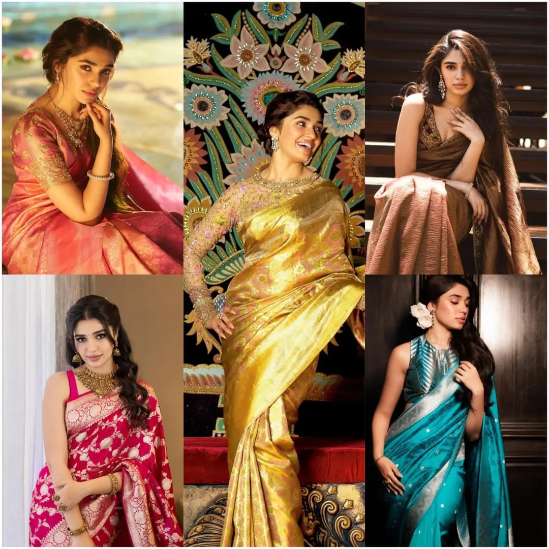 Happy Birthday Krithi Shetty! How Bollywood's Next Big Thing Is Proudly Championing South Indian Drapes & Regional Fashion