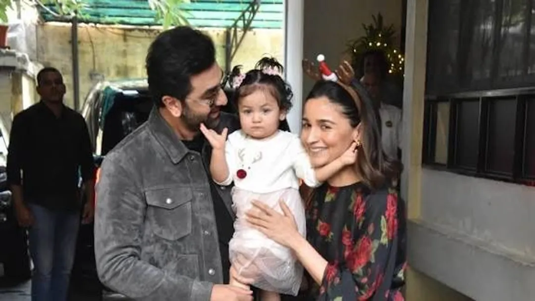 Alia Bhatt Ranbir Kapoor daughter Raha vanity van