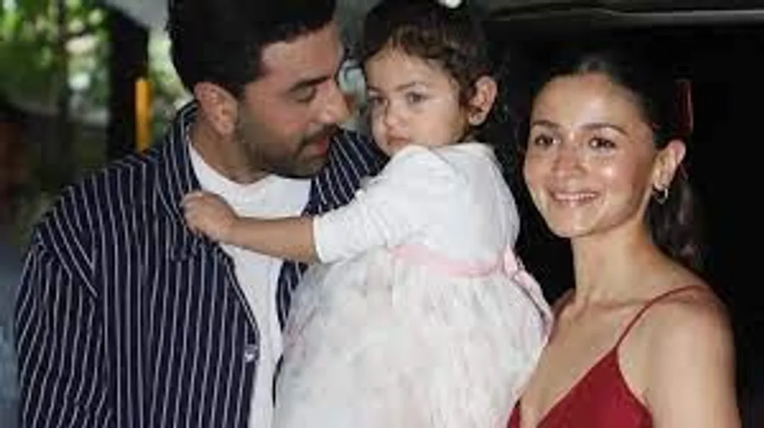 Alia Bhatt Ranbir Kapoor daughter Raha vanity van
