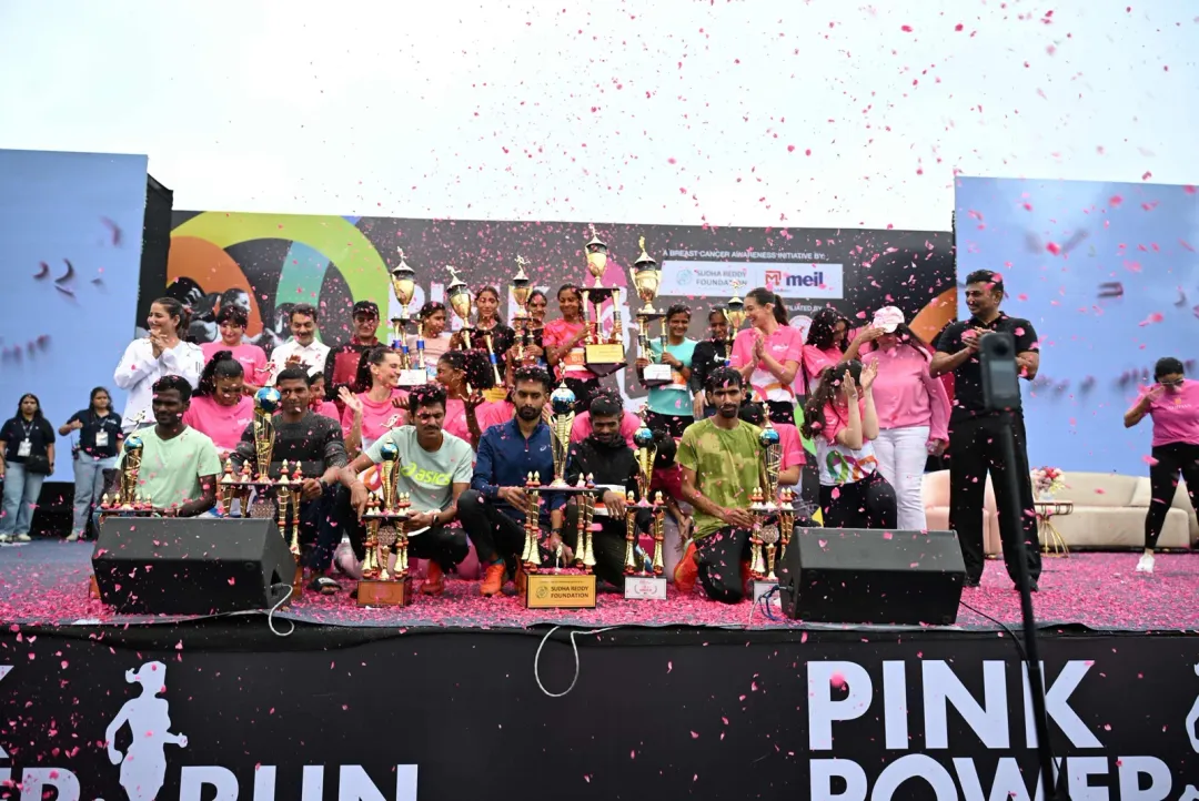 Pink Power Run 2025 Hyderabad breast cancer awareness
