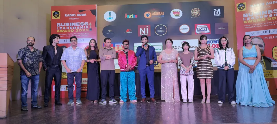 Radio Adda Business Awards 2025 Mumbai Entertainment Celebrities Recognition