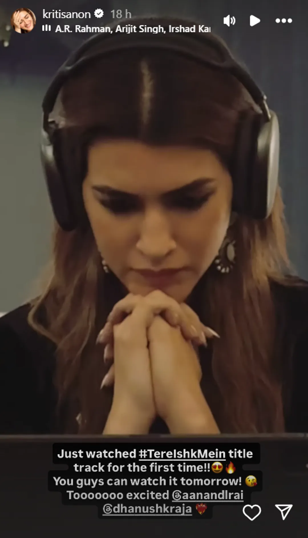 Kriti Sanon Tere Ishq Mein Title Track