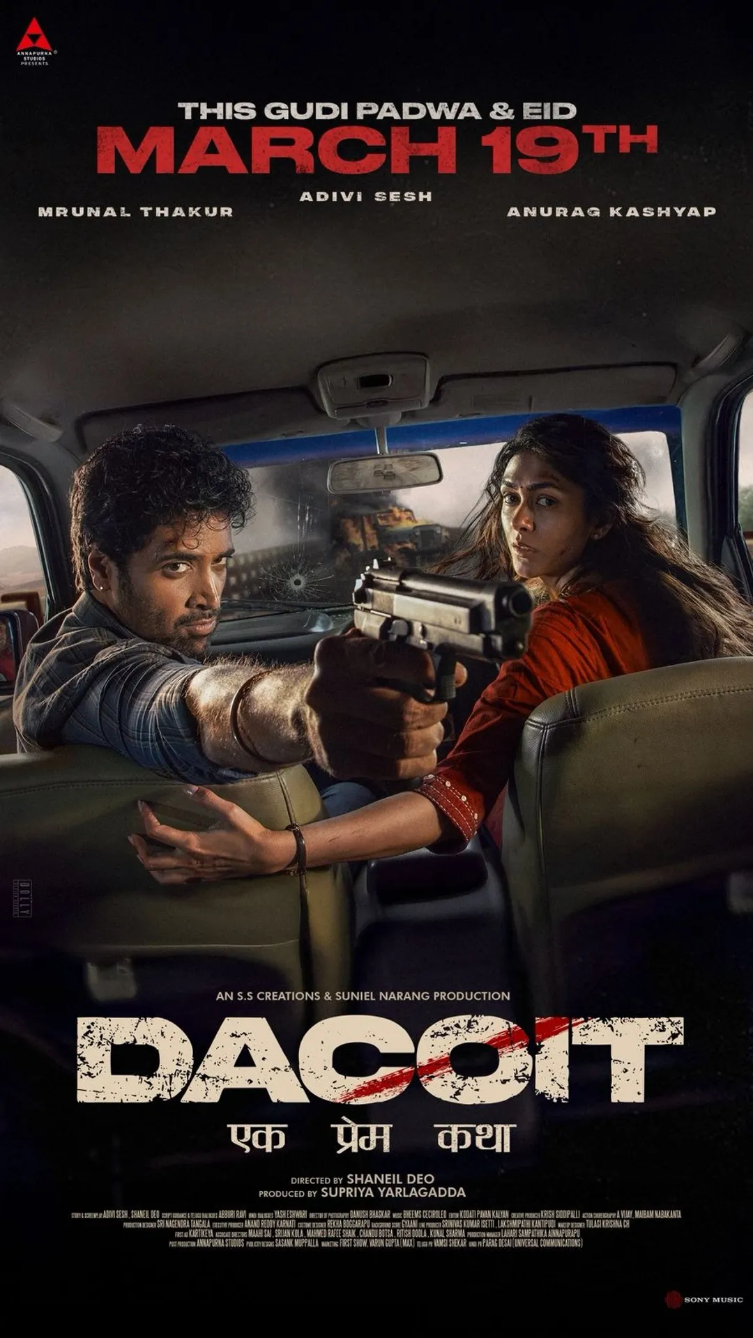 Adivi Sesh and Mrunal Thakur film Dacoit