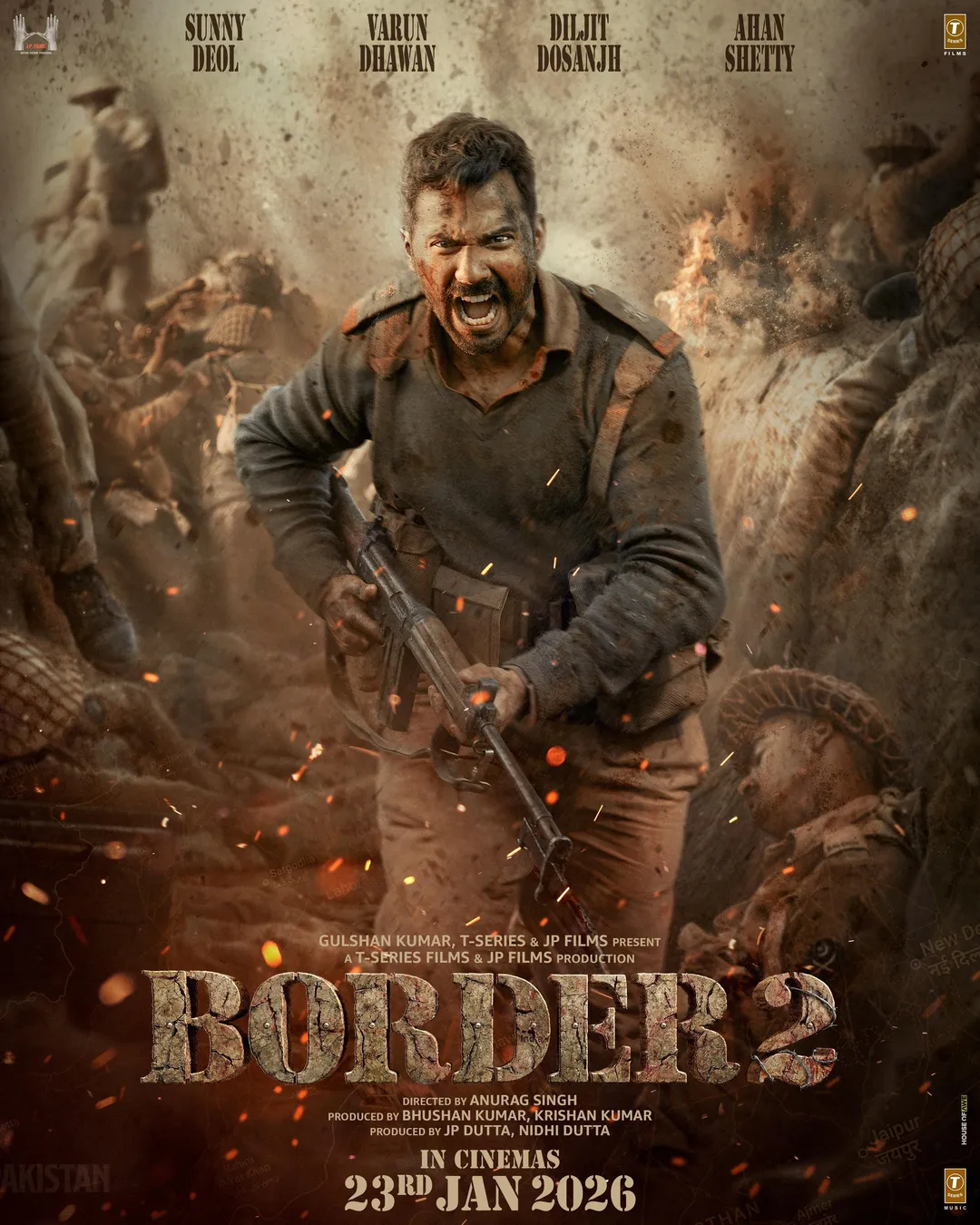 Varun Dhawan Border 2 First Look